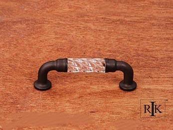 Bow Acrylic Pull 3 5/8" (92mm) - New York Hardware Online