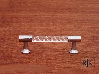 Acrylic Swirl Pull 3 3/4" (95mm) - New York Hardware Online