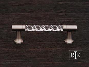 Acrylic Swirl Pull 3 3/4" (95mm) - New York Hardware Online