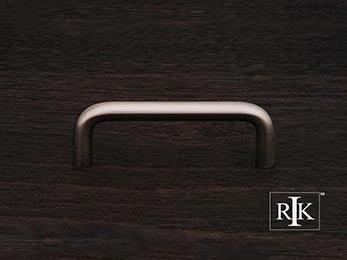 Wire Pull 3 7/8" (98mm) - Pewter - New York Hardware