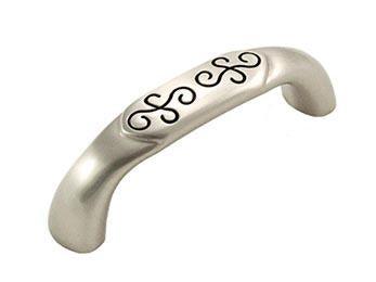 3" c/c Ornate Middle Pull - New York Hardware Online