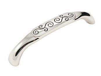 5" c/c Ornate Middle Pull - New York Hardware Online