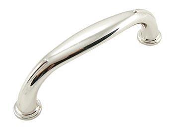 96mm  C/C Plain with Line Edges Pull - New York Hardware Online