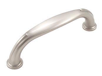 96mm  C/C Plain with Line Edges Pull - New York Hardware Online