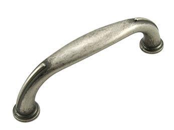 96mm  C/C Plain with Line Edges Pull - New York Hardware Online