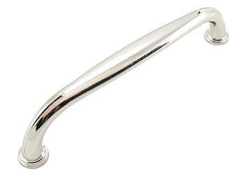 6 inch C/C Plain with Line Edges Pull - New York Hardware Online