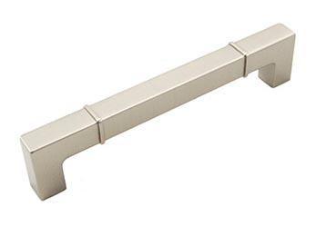 6 inch C/C Rectangular w / Lines at Edges Pull - New York Hardware Online