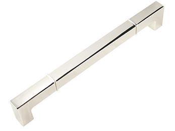 10 inch C/C Rectangular w / Lines at Edges Pull - New York Hardware Online