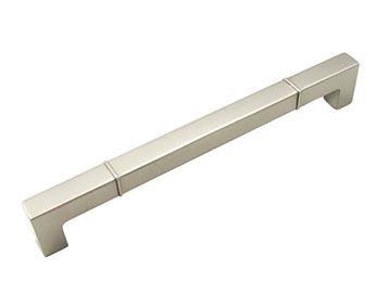 10 inch C/C Rectangular w / Lines at Edges Pull - New York Hardware Online