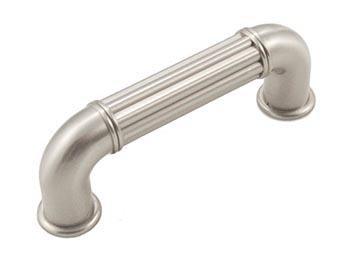 3" c/c Ridged Cylinder Middle Pull - New York Hardware Online