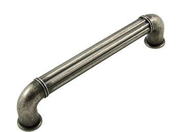 5" c/c Ridged Cylinder Middle Pull - New York Hardware Online