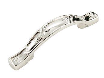 3" c/c Pull with Swirl Edges - New York Hardware Online