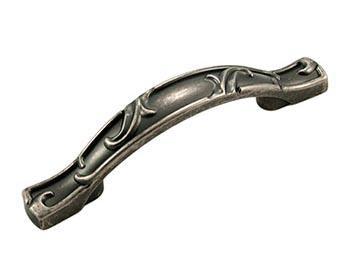 3" c/c Pull with Swirl Edges - New York Hardware Online