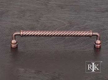 Twisted Pull 8 1/2" (216mm) - Distressed Copper - New York Hardware