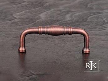 Barrel Middle Pull 3 3/8" (86mm) - New York Hardware Online