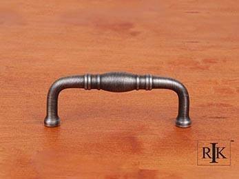 Barrel Middle Pull 3 3/8" (86mm) - New York Hardware Online