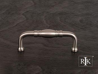 Barrel Middle Pull 3 3/8" (86mm) - New York Hardware Online