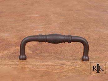 Barrel Middle Pull 3 3/8" (86mm) - New York Hardware Online