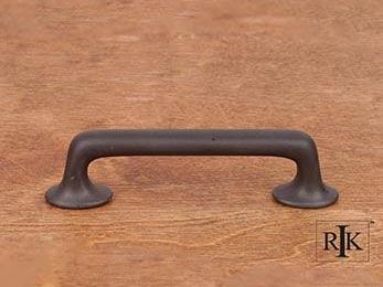 Distressed Rustic Pull 5" (127mm) - Oil Rubbed Bronze - New York Hardware Online