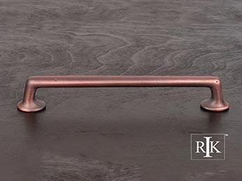 Distressed Rustic Pull 9 1/8" (232mm) - Distressed Copper - New York Hardware Online
