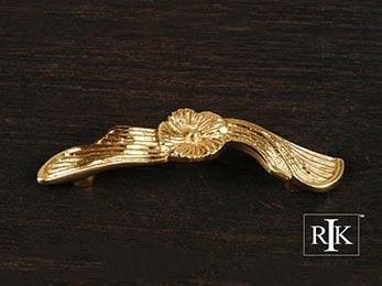 Daisy Pull 4 1/4" (108mm) - Polished Brass - New York Hardware Online