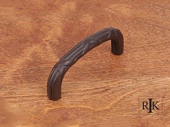 Lines and Crosses Pull 3 3/8" (86mm) - Oil Rubbed Bronze - New York Hardware Online
