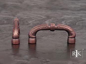 Bow Pull with Petals and Solid Line 3 5/8" (92mm) - New York Hardware Online