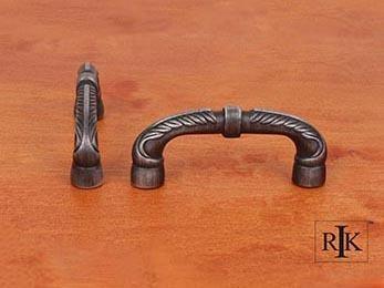 Bow Pull with Petals and Solid Line 3 5/8" (92mm) - New York Hardware Online