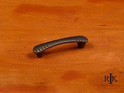 Ridges @ Edge Pull 3 7/8" (98mm) - Antique English - New York Hardware Online
