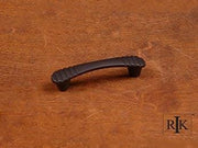 Ridges @ Edge Pull 3 7/8" (98mm) - Oil Rubbed Bronze - New York Hardware Online