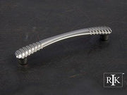 Ridges @ Edge Pull 5 3/4" (146mm) - Pewter - New York Hardware Online
