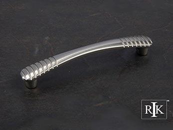 Ridges @ Edge Pull 5 3/4" (146mm) - Pewter - New York Hardware Online