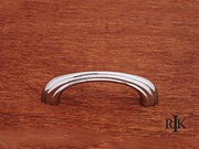 Contoured Lines Bow Pull 3 9/16" (90mm) - Chrome - New York Hardware Online