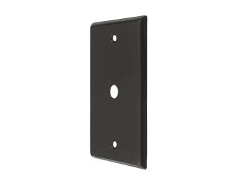 Cable Cover Plate - Oil Rubbed Bronze - New York Hardware Online