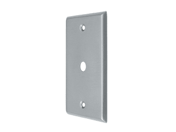 Cable Cover Plate - Brushed Chrome - New York Hardware Online