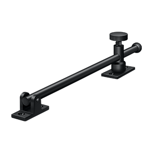 Casement Stay Adjuster by Deltana - 10" - Paint Black - New York Hardware