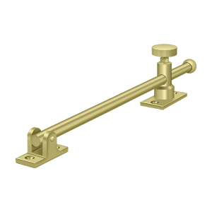 Casement Stay Adjuster by Deltana - 10" - Polished Brass - New York Hardware