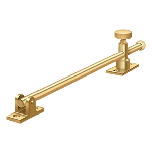Casement Stay Adjuster by Deltana - 12" - PVD Polished Brass - New York Hardware