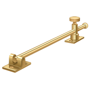 Heavy Duty Casement Stay Adjuster by Deltana -  - PVD Polished Brass - New York Hardware