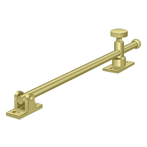 Casement Stay Adjuster by Deltana - 12" - Polished Brass - New York Hardware