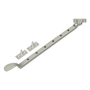 Colonial Casement Stay Adjuster by Deltana -  - Brushed Nickel - New York Hardware
