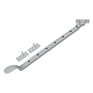 Colonial Casement Stay Adjuster by Deltana -  - Brushed Chrome - New York Hardware