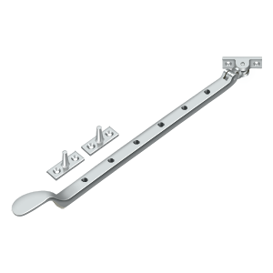 Colonial Casement Stay Adjuster by Deltana -  - Polished Chrome - New York Hardware