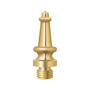 Solid Brass Steeple Tip Finals by Deltana -  - PVD Polished Brass - New York Hardware