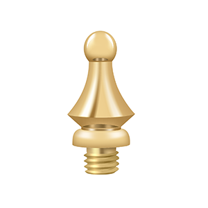 Solid Brass Windsor Tip Finals by Deltana -  - PVD Polished Brass - New York Hardware