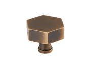 Crossways Cabinet Knob by Armac Martin - 32mm - Satin Nickel Plate