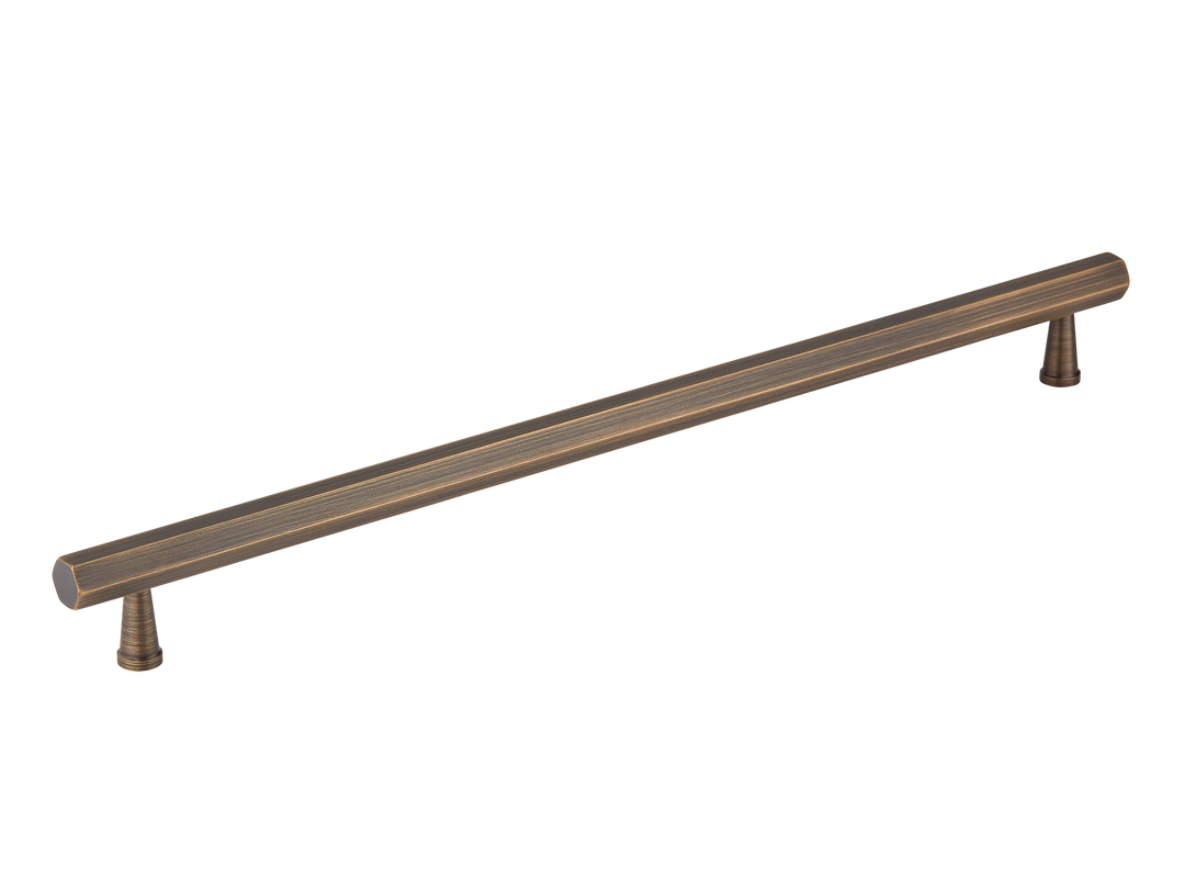 Crossways Appliance Pull by Armac Martin - 384mm - Satin Nickel Plate