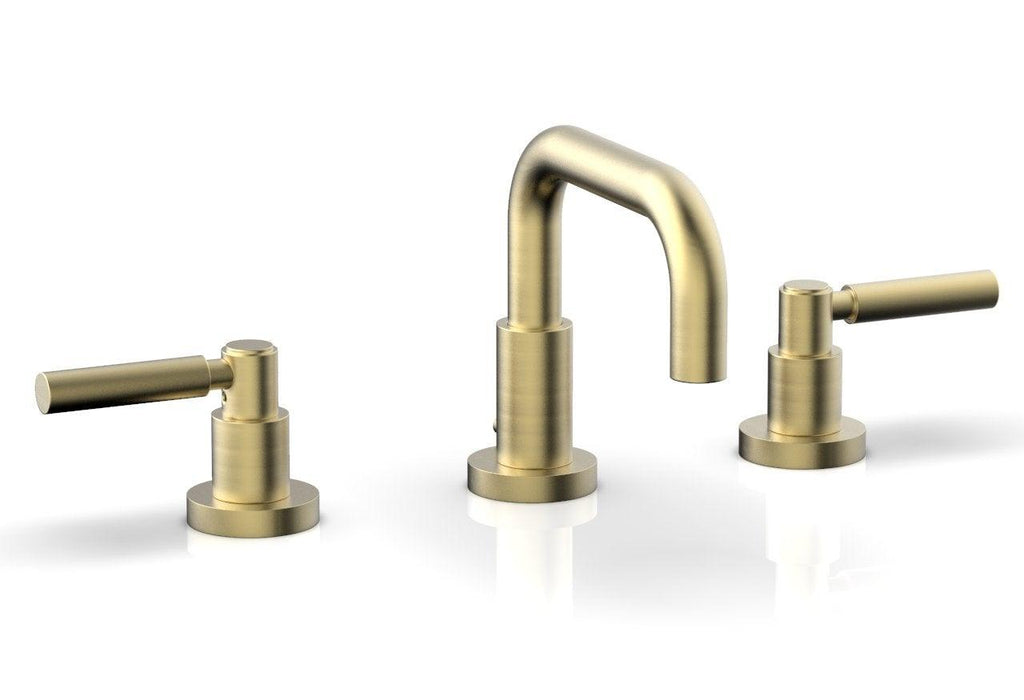 Basic Widespread Faucet, Low Spout, Lever Handles D132 - New York Hardware