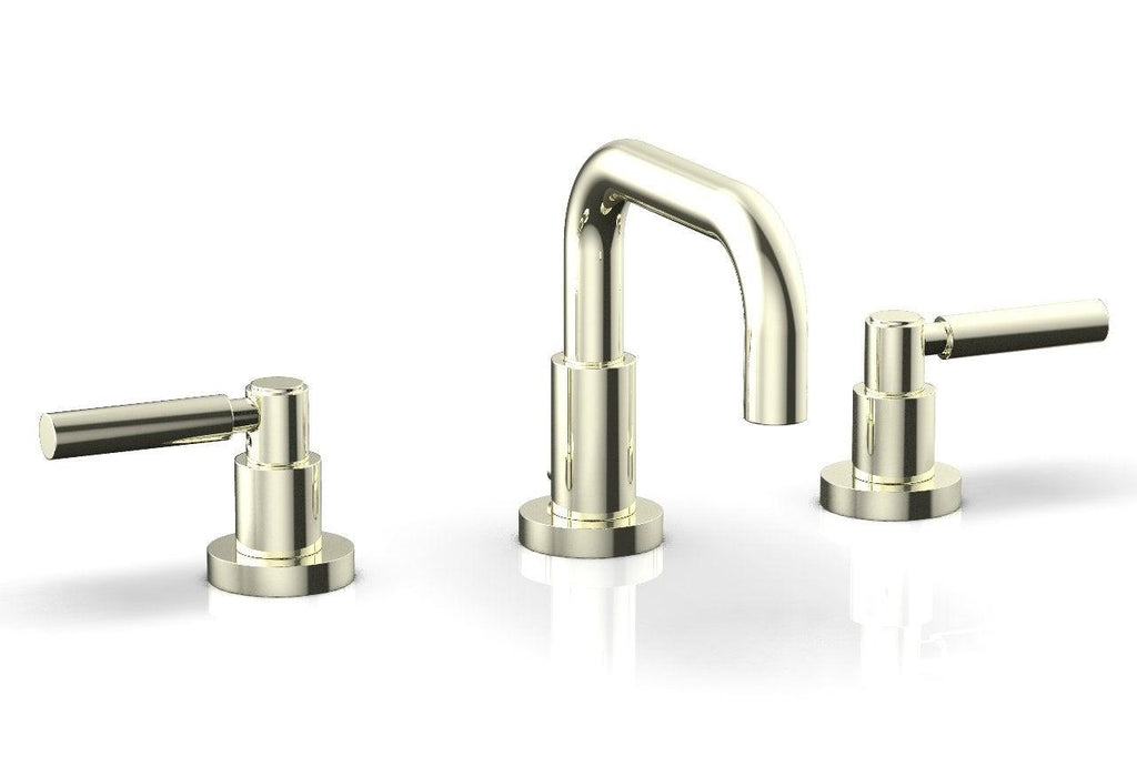 Basic Widespread Faucet, Low Spout, Lever Handles D132 - New York Hardware