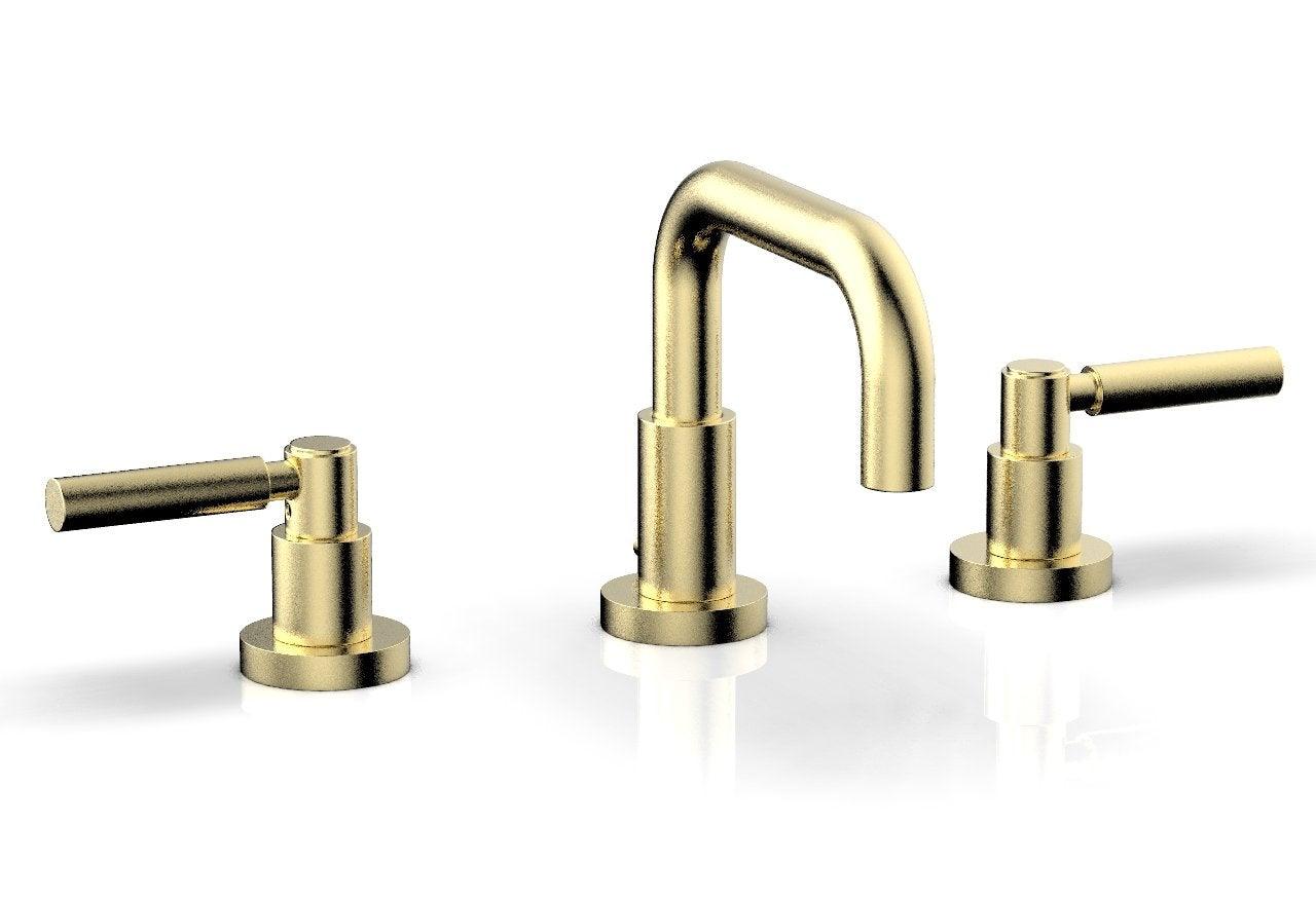 Basic Widespread Faucet, Low Spout, Lever Handles D132 - New York Hardware